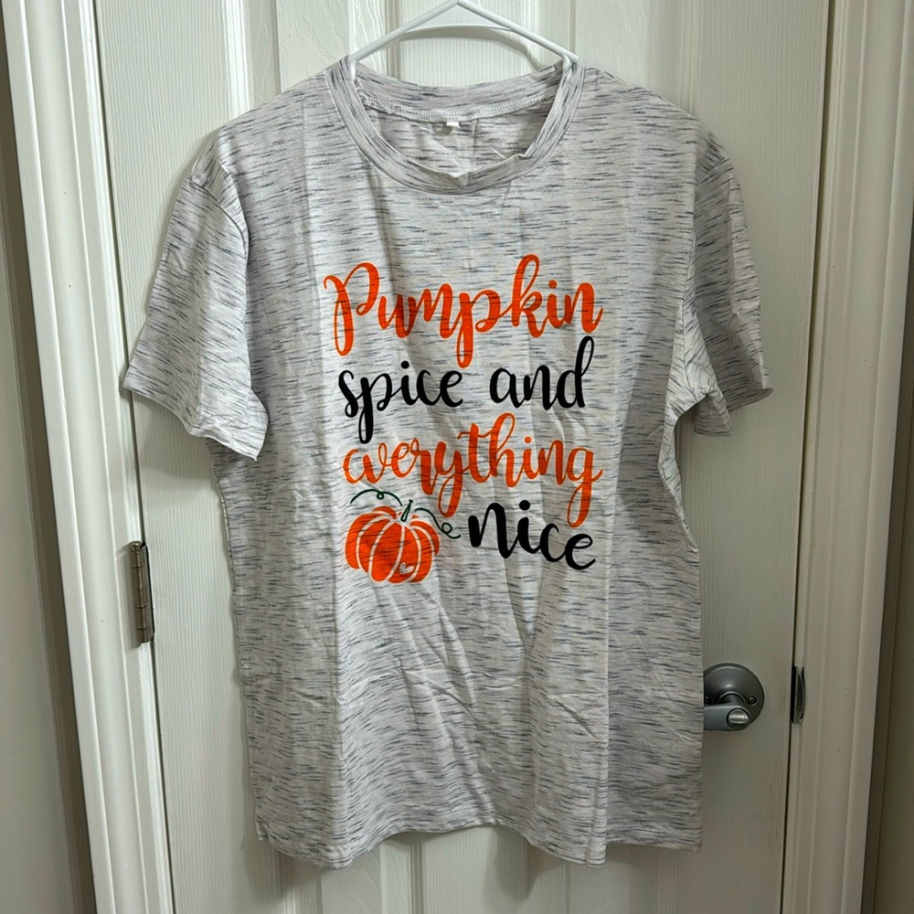 Brand new women’s fall T-shirt size extra large.